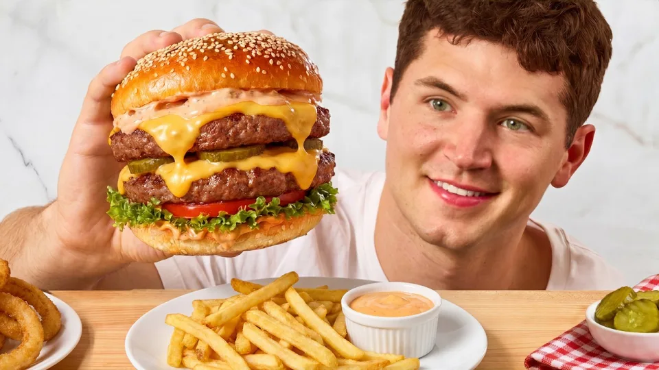 The Ultimate Double Cheeseburger